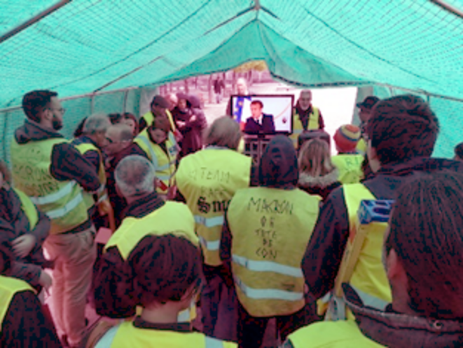 Clermont Ferrand Les Gilets Jaunes à Nouveau Dans Laction