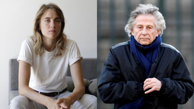 Adèle Haenel et Roman Polanski. © Mediapart/Reuters Adèle Haenel et Roman Polanski. © Mediapart/Reuters
