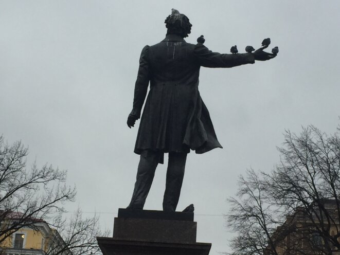 statue de Pouchkine © kpt statue de Pouchkine © kpt
