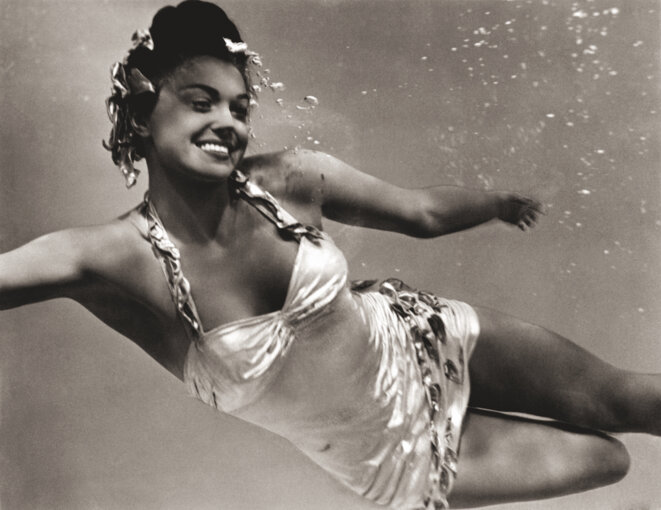 L’actrice et championne de natation américaine Esther Williams © Bridgeman Images L’actrice et championne de natation américaine Esther Williams © Bridgeman Images