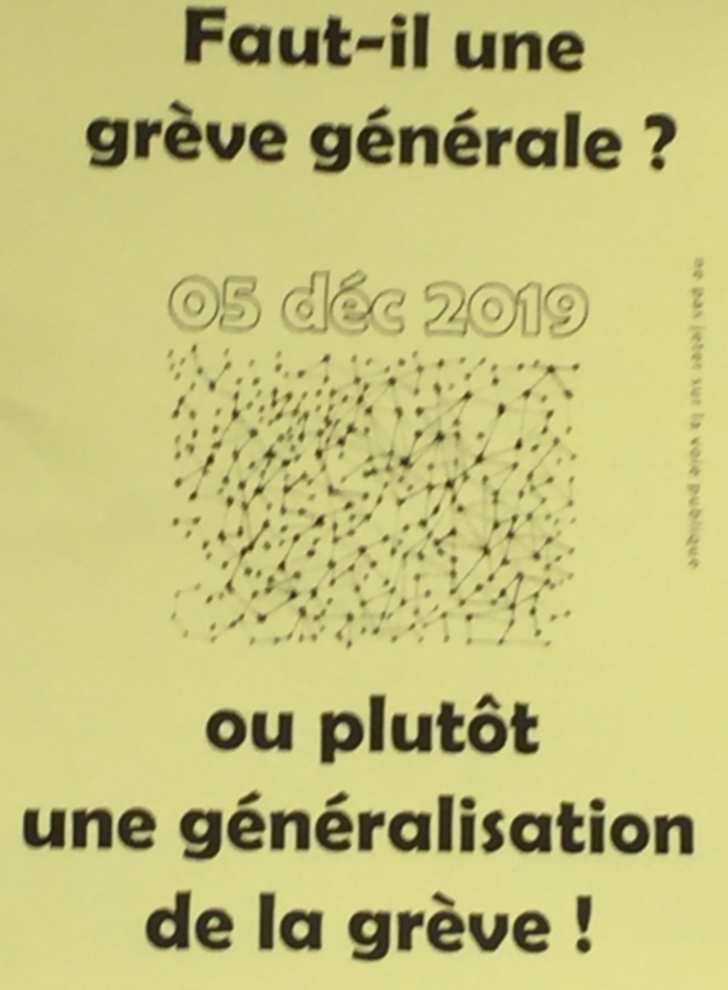 Faut-il une grève générale ? © ©AB Faut-il une grève générale ? © ©AB