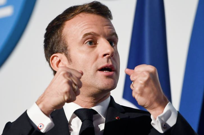 Emmanuel Macron, le 20 novembre. © Reuters