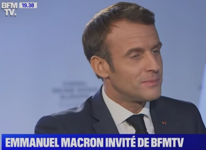 Il est heureux Macron... Il est heureux Macron...