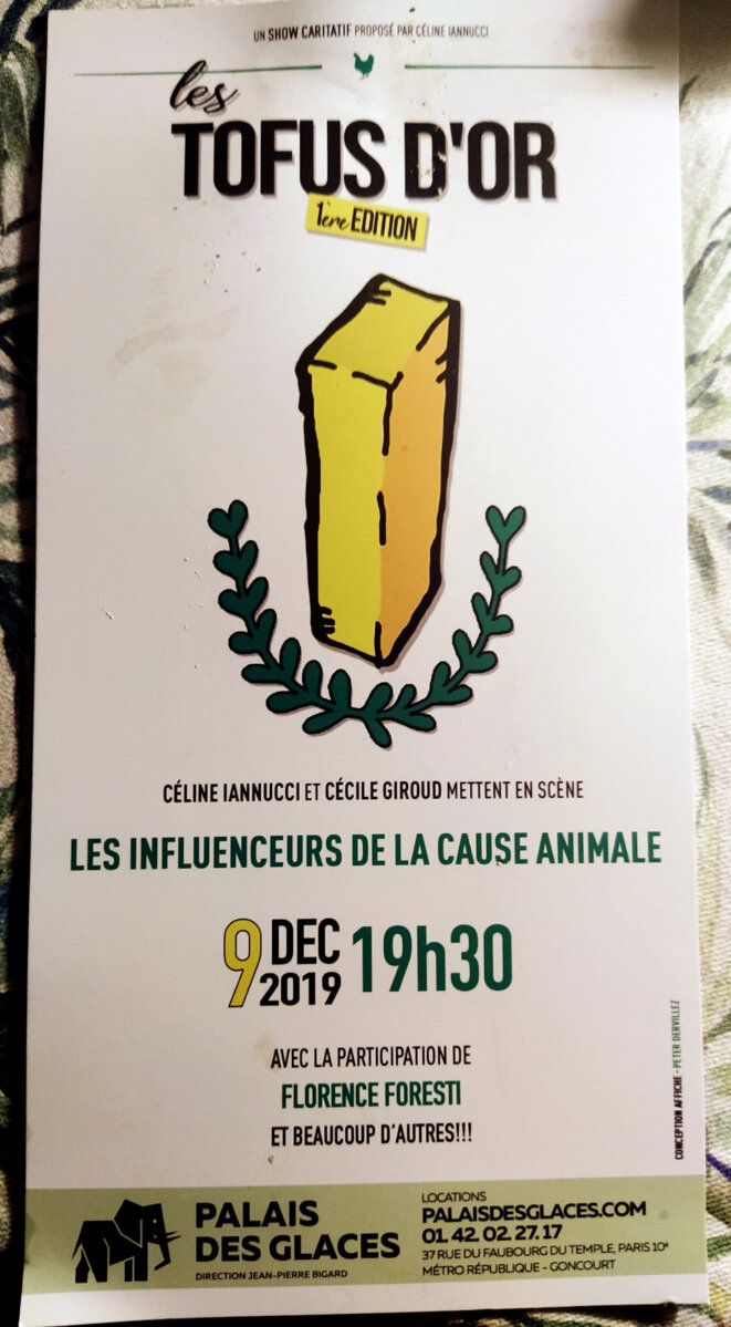 Flyers trouvé a un monde vegan © Taum Flyers trouvé a un monde vegan © Taum