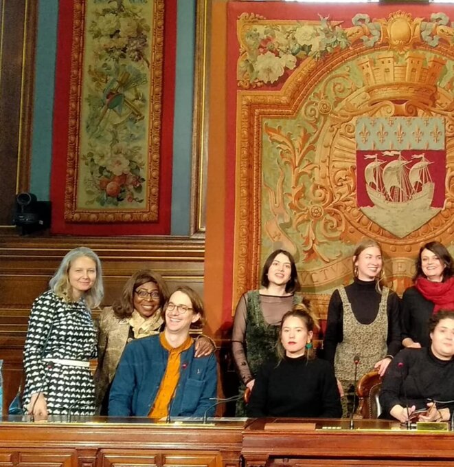 Photo famille - Paris, les participants de la 5e édition du PARLEMENT ÉPHÉMÈRE - VISIBLE AWARD 2019 Photo famille - Paris, les participants de la 5e édition du PARLEMENT ÉPHÉMÈRE - VISIBLE AWARD 2019