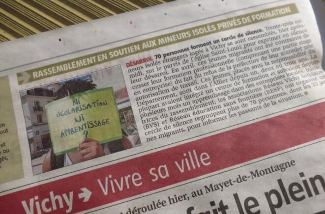"Balcon" extrait de l'édition vichyssoise de "La Montagne" du dimanche 2 juin 2019. "Balcon" extrait de l'édition vichyssoise de "La Montagne" du dimanche 2 juin 2019.