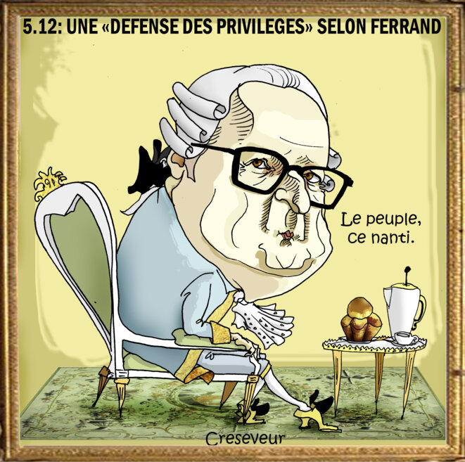 Richard Ferrand fustige la manifestation à venir du 5/12