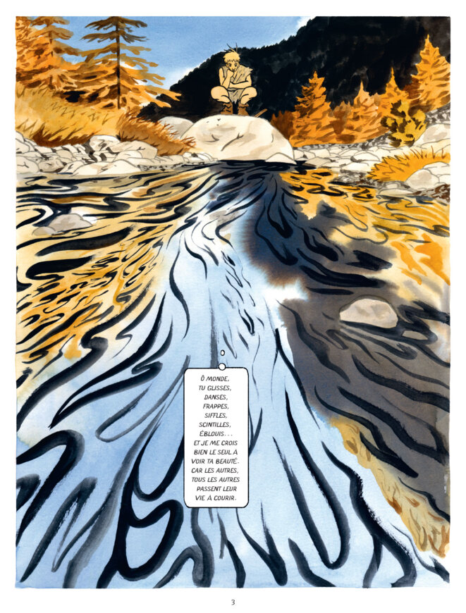 "Penss et les plis du monde", page 3 "Penss et les plis du monde", page 3