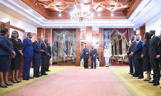 4 décembre 2019 - Gabon - Prestation de serment du 7ème gouvernement Julien NKOGHE BEKALE 4 décembre 2019 - Gabon - Prestation de serment du 7ème gouvernement Julien NKOGHE BEKALE