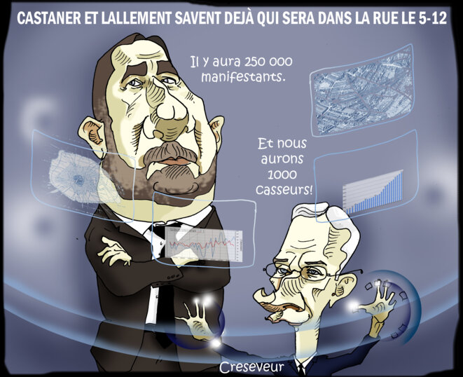 Minority report à Beauvau