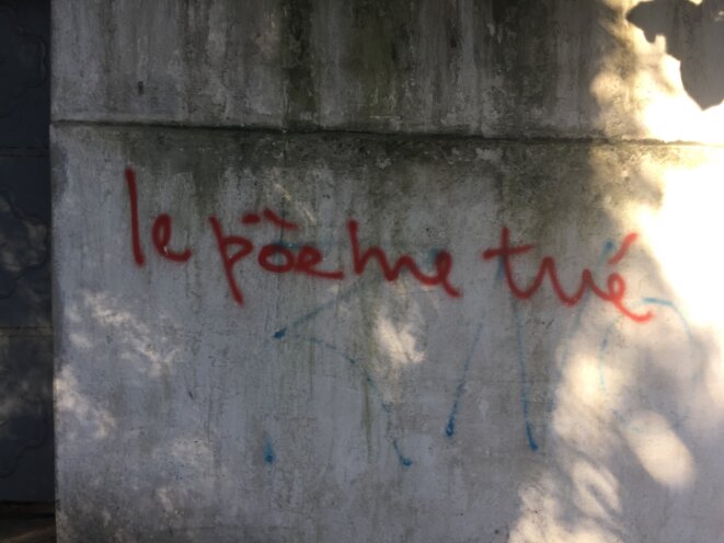 Un tag souvent croisés sur le murs de Por-au-Prince © jpt Un tag souvent croisés sur le murs de Por-au-Prince © jpt