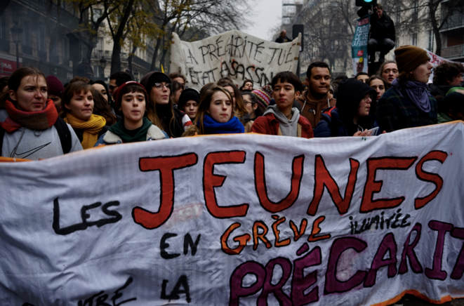 Cortège parisien du 5 décembre © Rachida El Azzouzi Cortège parisien du 5 décembre © Rachida El Azzouzi