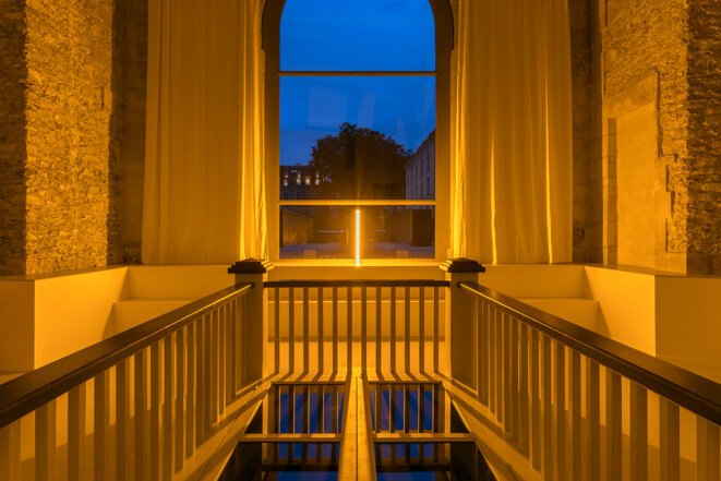 Jérôme Poret, "Les Hôtes", vue de l'exposition, La Maréchalerie, Centre d'art contemporain, ENSA-V, 2019. © Crédits photo: Nicolas Brasseur Jérôme Poret, "Les Hôtes", vue de l'exposition, La Maréchalerie, Centre d'art contemporain, ENSA-V, 2019. © Crédits photo: Nicolas Brasseur