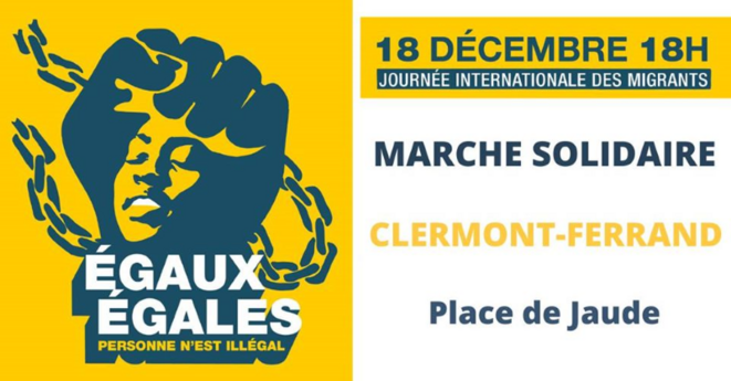 Marche de soutien aux migrants
