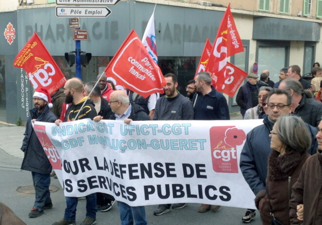 Cortège CGT de la fonction publique Cortège CGT de la fonction publique