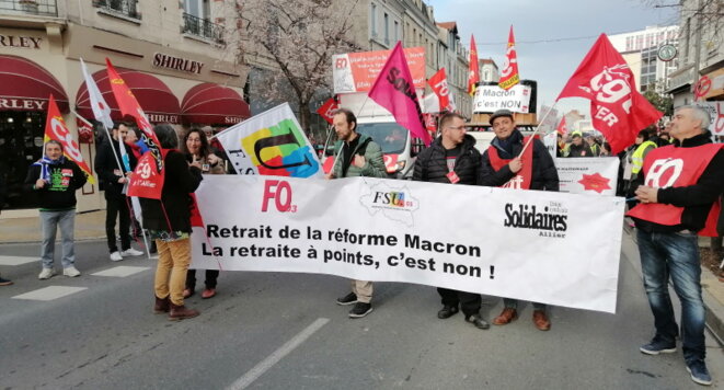 En tête du cortège En tête du cortège
