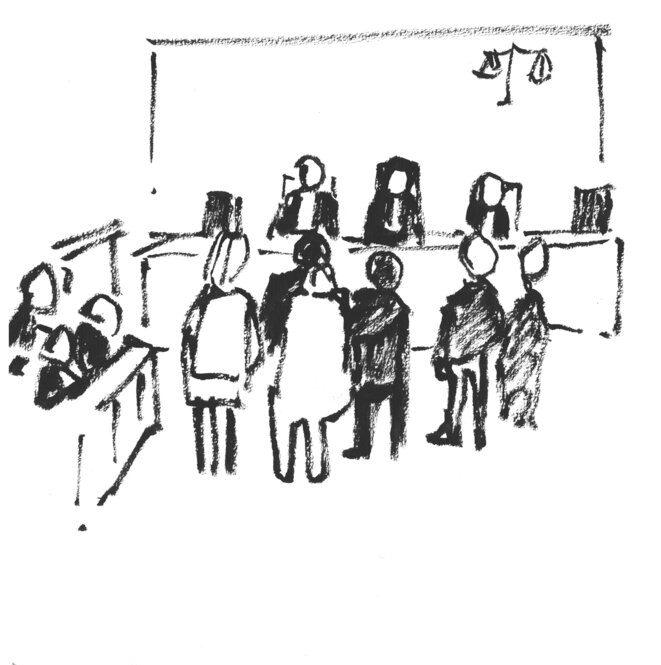 Le verdict © Claire Robert Le verdict © Claire Robert