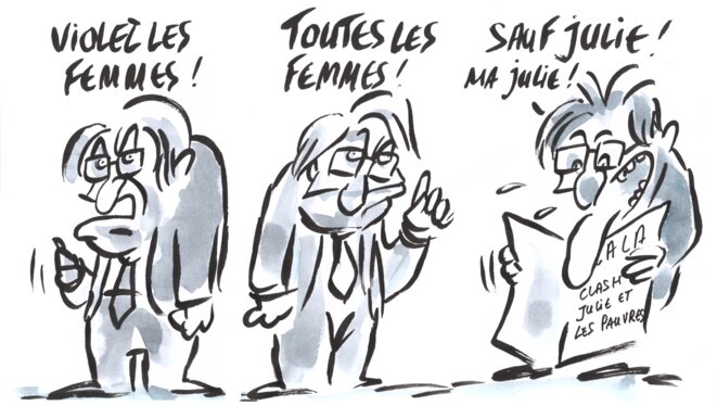 Finkielkraut et Julie Graziani