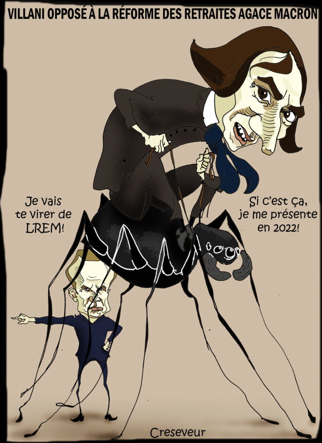 Villani commence sérieusement à agacer Macron