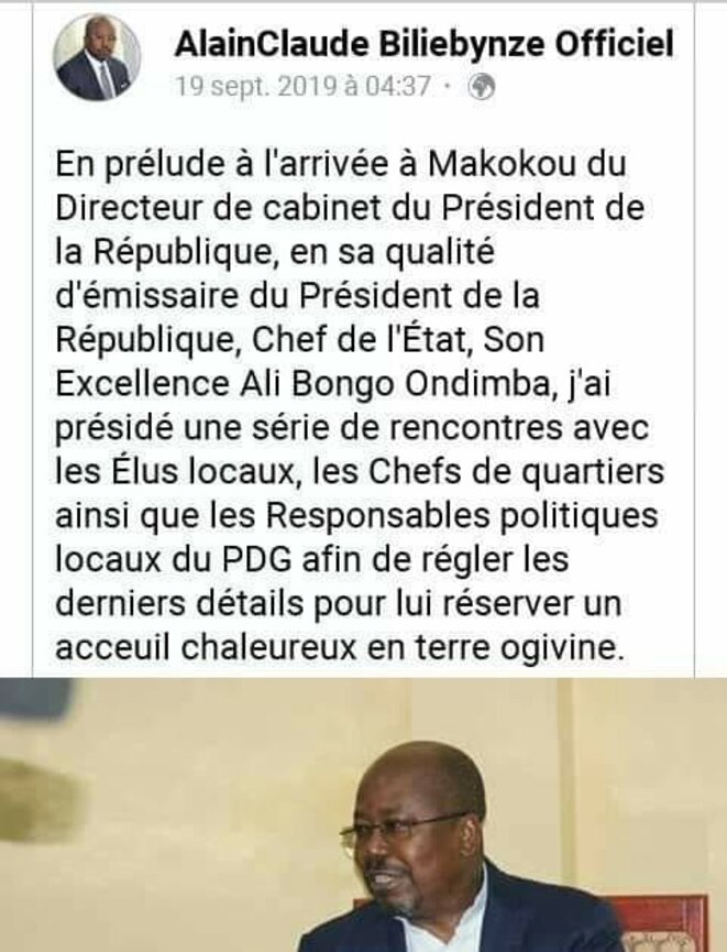 GABON | Alain Claude Bilié Bi Nzé, Ministre des Affaires Etrangères GABON | Alain Claude Bilié Bi Nzé, Ministre des Affaires Etrangères