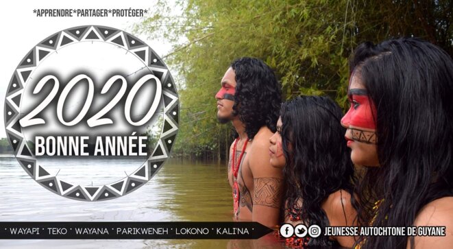 2020 - Les Voeux de la Jeunesse Autochtone de Guyane.