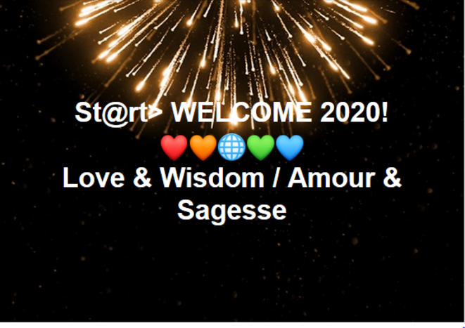 St@rt> Bienvenue 2020!