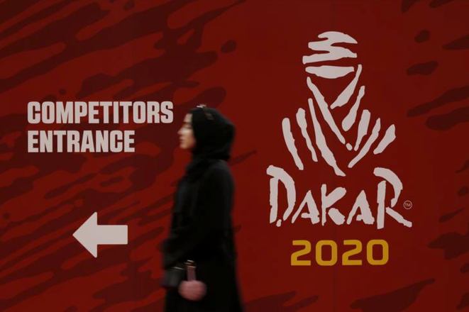 Preparations for the Paris-Dakar Rally in Saudi Arabia on January 2nd 2020. © REUTERS