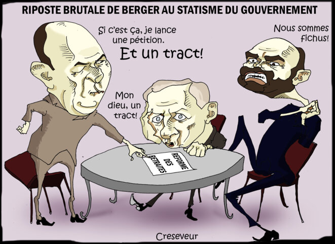 Laurent Berger riposte brutalement au statisme du gouvernement