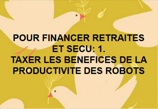 FINANCEMENT DES RETRAITES ET DE LA SECURITE SOCIALE...