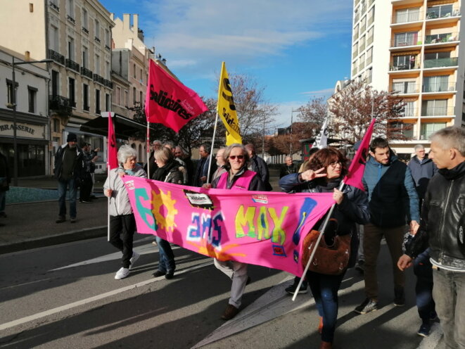Le cortège de Solidaires Le cortège de Solidaires