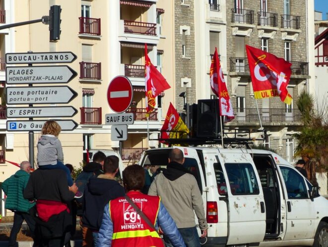 Manifestation monstre à Bayonne le 09 janvier 2020 ! Manifestation monstre à Bayonne le 09 janvier 2020 !
