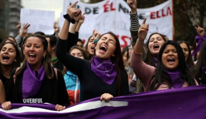Coordinadora Feminista 8M, Chile. © futuro.cl Coordinadora Feminista 8M, Chile. © futuro.cl