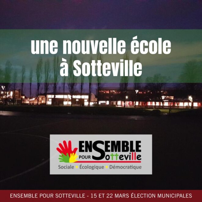 SOTTEVILLE : Une nouvelle école !