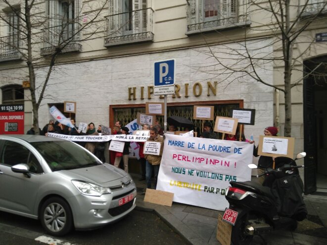 Même à Madrid, Macron fait l'unanimité contre lui © T.P Même à Madrid, Macron fait l'unanimité contre lui © T.P