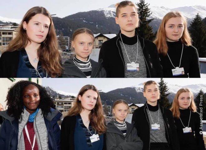 Davos, la photo qui fait polémique