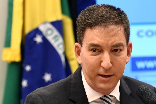 El periodista Glenn Greenwald, el 25 de junio de 2019. © Evaristo SA/AFP