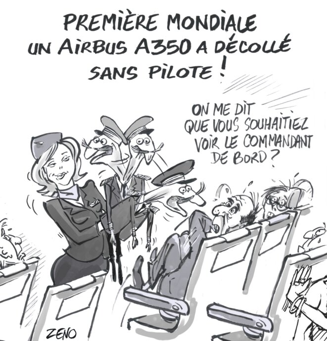 des vols commerciaux d'Airbus sans pilote désormais possible © Zeno des vols commerciaux d'Airbus sans pilote désormais possible © Zeno