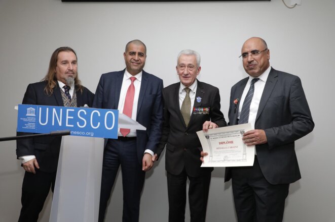 Jeudi 30 janvier 2020 - UNESCO - Réception d'adieu en l'honneur du Prof Ibrahim ALBALAWI – Distinction honorifique : la prestigieuse médaille du "Mérite et Dévouement Français" Jeudi 30 janvier 2020 - UNESCO - Réception d'adieu en l'honneur du Prof Ibrahim ALBALAWI – Distinction honorifique : la prestigieuse médaille du "Mérite et Dévouement Français"