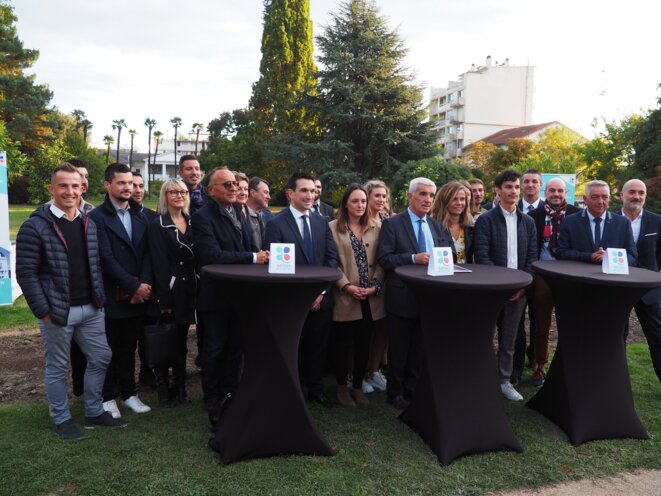 Gérard Trémège lors de la présentation de sa liste, en octobre 2019. © Twitter / @GerardTremege Gérard Trémège lors de la présentation de sa liste, en octobre 2019. © Twitter / @GerardTremege