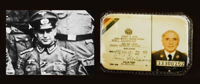 Faux papiers boliviens de Klaus Barbie au nom de Klaus Altmann Faux papiers boliviens de Klaus Barbie au nom de Klaus Altmann