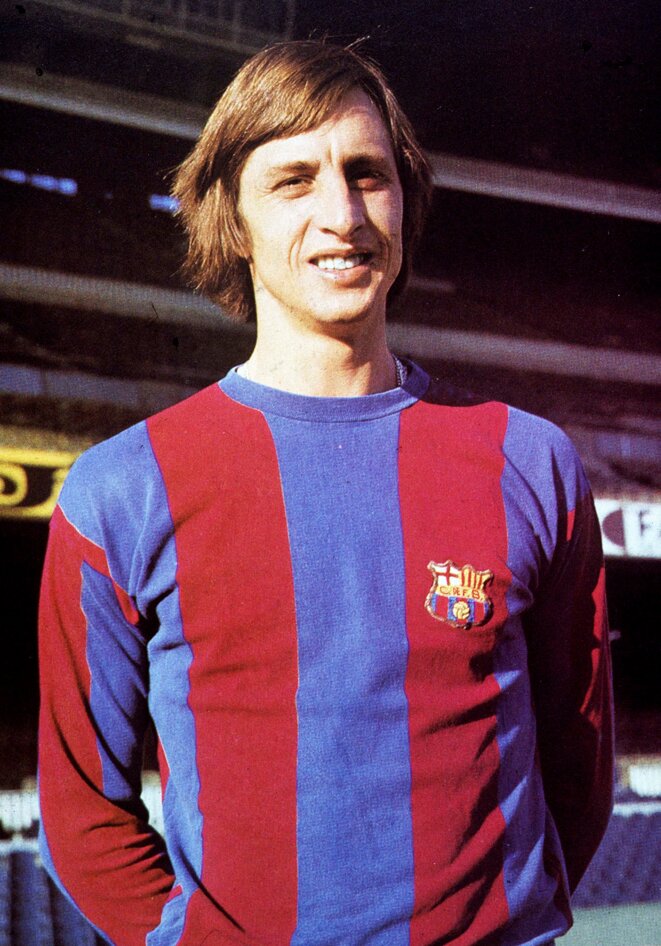 Johan Cruijff sous ses couleurs barcelonaises | © Iconsport Johan Cruijff sous ses couleurs barcelonaises | © Iconsport