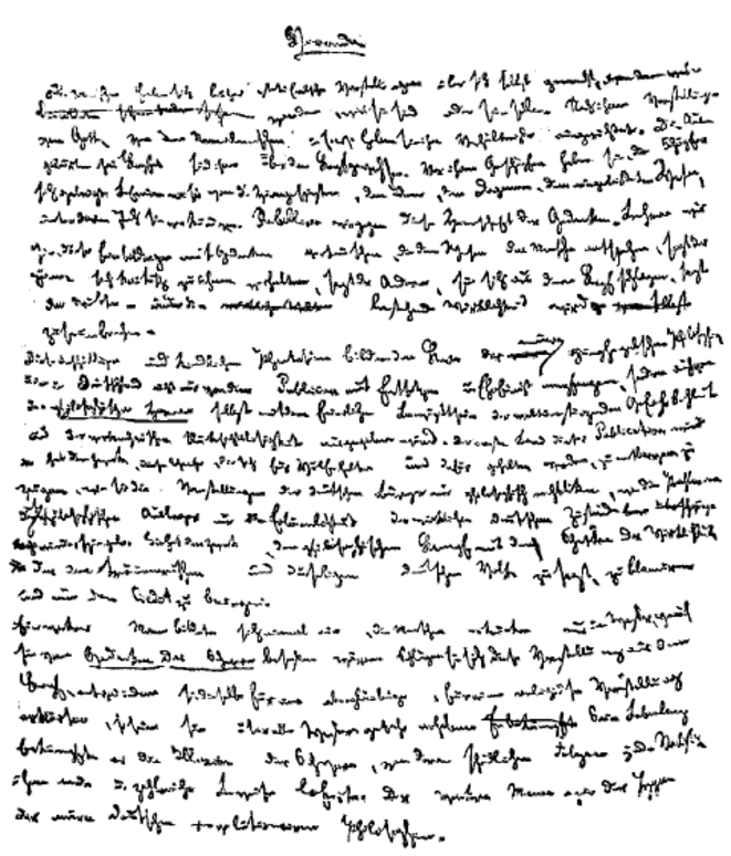 Première page de L'Idéologie allemande (1845-1846). Source: Wikimedia Commons. Première page de L'Idéologie allemande (1845-1846). Source: Wikimedia Commons.