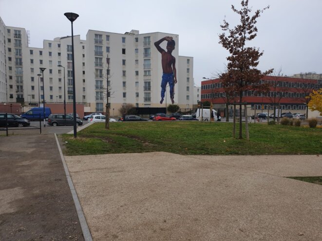 Le quartier du Franc-Moisin, à Saint-Denis. © IR Le quartier du Franc-Moisin, à Saint-Denis. © IR
