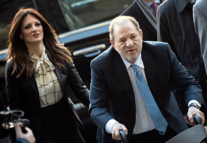 Harvey Weinstein et son avocate, Donna Rotunno. © Johannes EISELE / AFP Harvey Weinstein et son avocate, Donna Rotunno. © Johannes EISELE / AFP