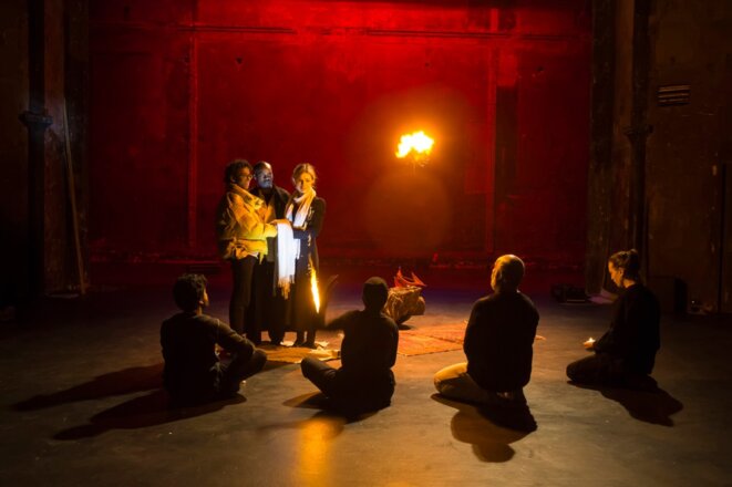 Scène de "The tempest" © Pascal Gely Scène de "The tempest" © Pascal Gely