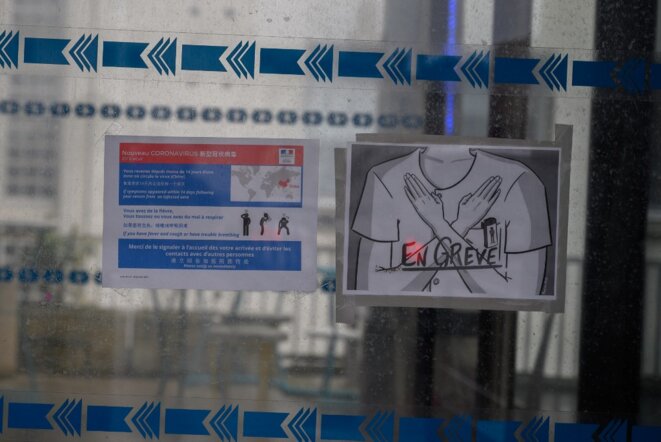 À l'hôpital de Nantes le 28 février 2020. © ESTELLE RUIZ / NURPHOTO À l'hôpital de Nantes le 28 février 2020. © ESTELLE RUIZ / NURPHOTO
