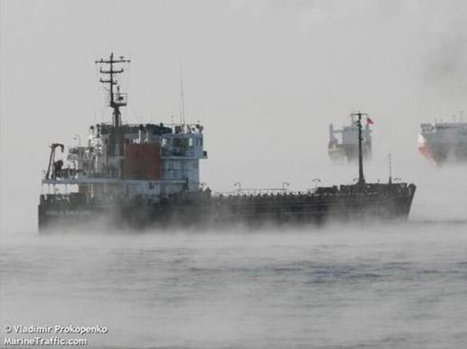 L'équipage du Vassili Choukchine remercie le syndicat des marins de Vladivostok