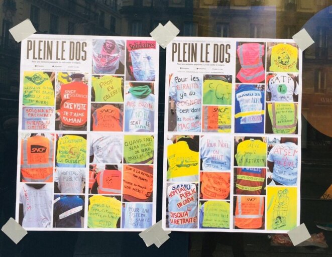 Hors Série de convergences des Feuilles Jaunes pour les grévistes de la réforme des retraites 1 500 euros collectés © Plein Le Dos Hors Série de convergences des Feuilles Jaunes pour les grévistes de la réforme des retraites 1 500 euros collectés © Plein Le Dos