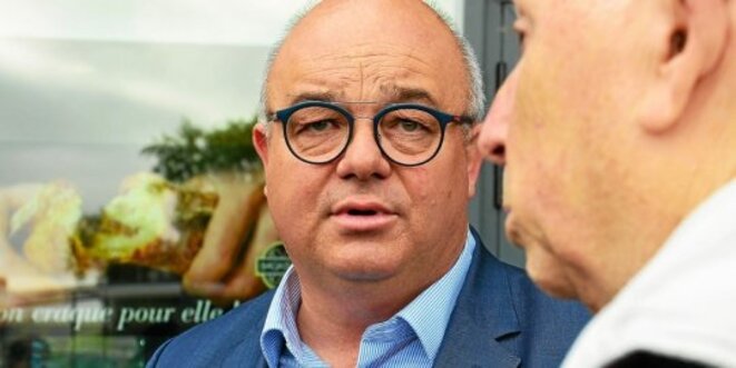Ludovic Jolivet, maire de Quimper (depuis 2014) Ludovic Jolivet, maire de Quimper (depuis 2014)
