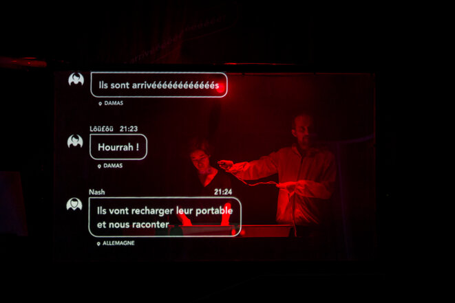 Scène de "Enterre-moi mon amour" © Matthieu Edet Scène de "Enterre-moi mon amour" © Matthieu Edet